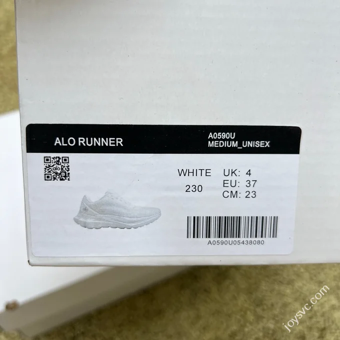 Alo Yoga Runner Low Sneaker Alo White