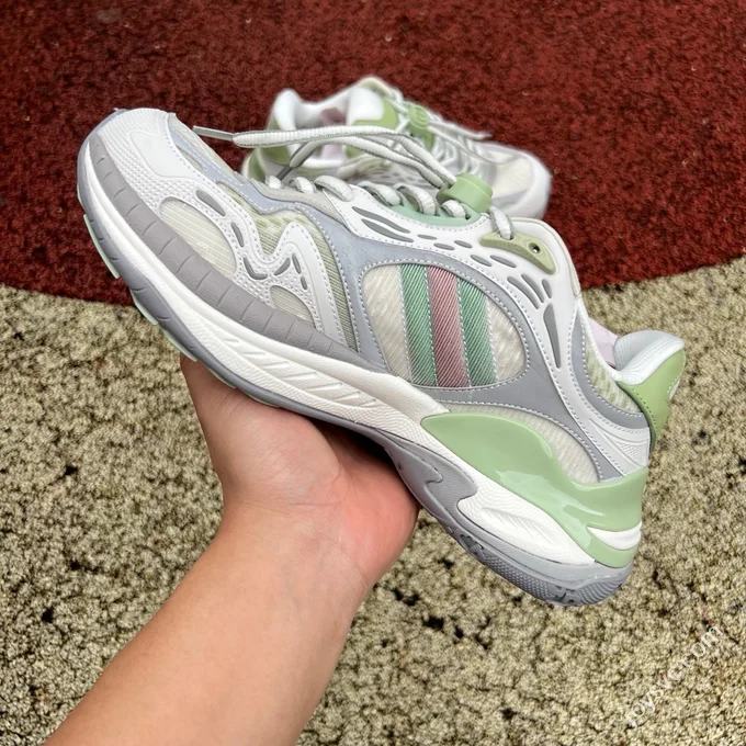 GUCCI Round Toe Drawstring 2.0 Grey Green
