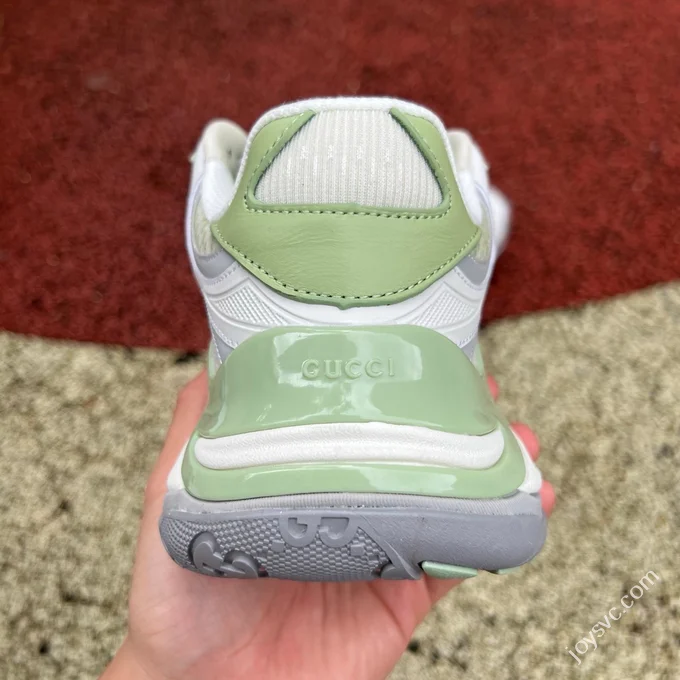GUCCI Round Toe Drawstring 2.0 Grey Green