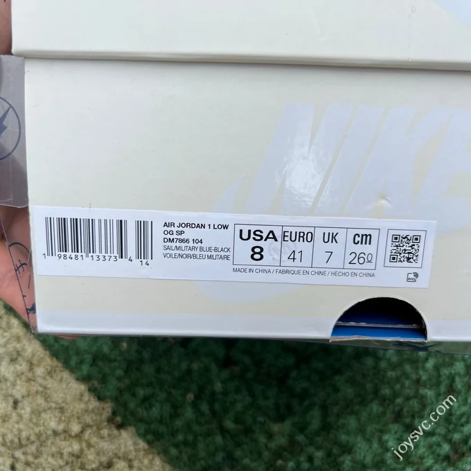 LJR Version AJ1 Travis Scott x Fragment Design Low Top 2.0 DM7866-104