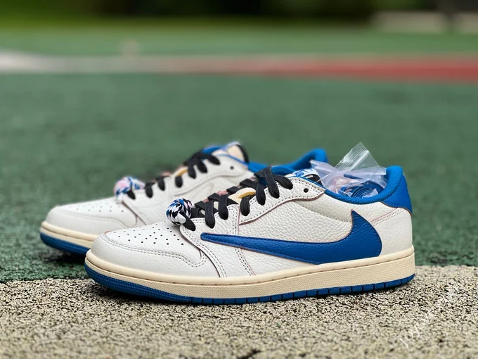 LJR Version AJ1 Travis Scott x Fragment Design Low Top 2.0 DM7866-104