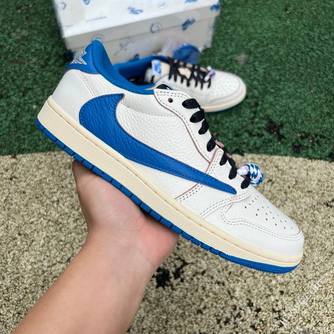 LJR Version AJ1 Travis Scott x Fragment Design Low Top 2.0 DM7866-104
