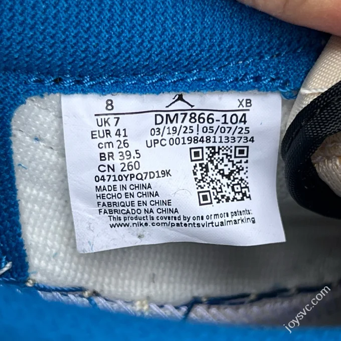 LJR Version AJ1 Travis Scott x Fragment Design Low Top 2.0 DM7866-104