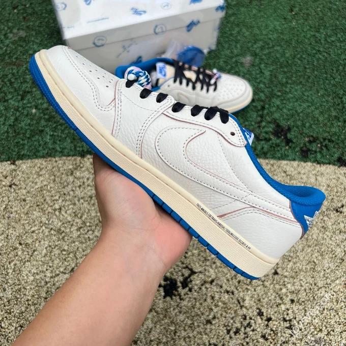 LJR Version AJ1 Travis Scott x Fragment Design Low Top 2.0 DM7866-104