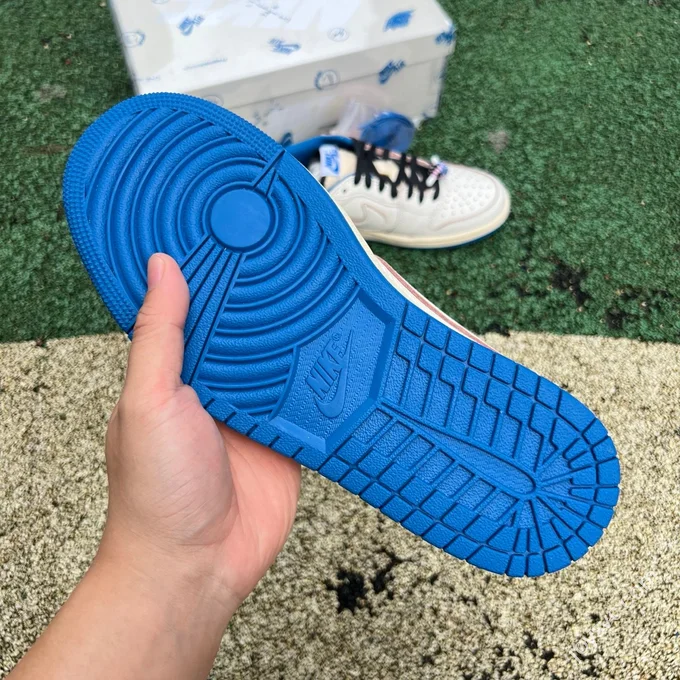LJR Version AJ1 Travis Scott x Fragment Design Low Top 2.0 DM7866-104