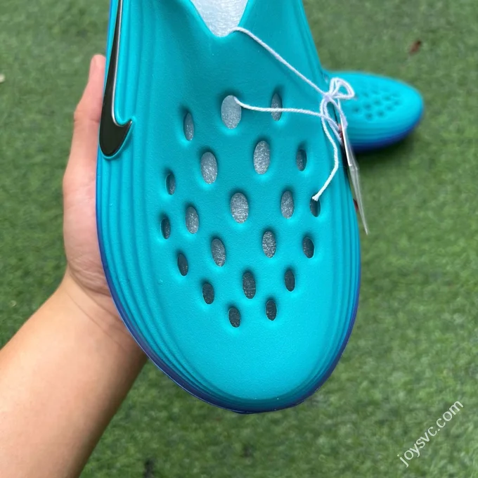 LW Pure Original Nike ReactX Rejuven8 Blue Purple Clogs HV5060-301