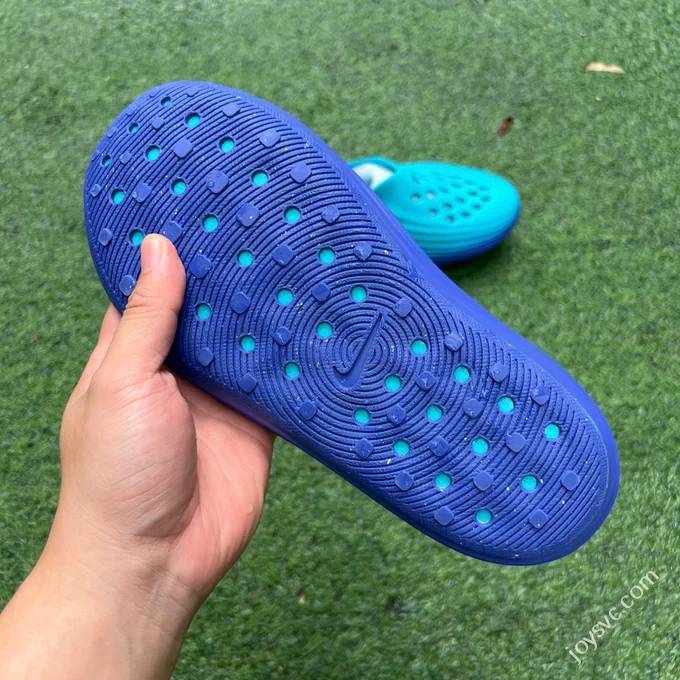 LW Pure Original Nike ReactX Rejuven8 Blue Purple Clogs HV5060-301