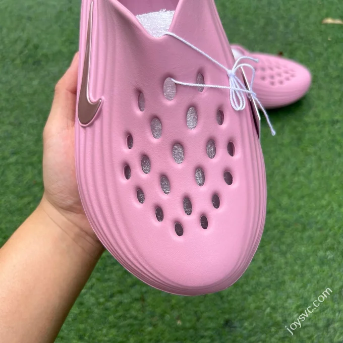 LW Pure Original Nike ReactX Rejuven8 Pink Clogs HV5060-600