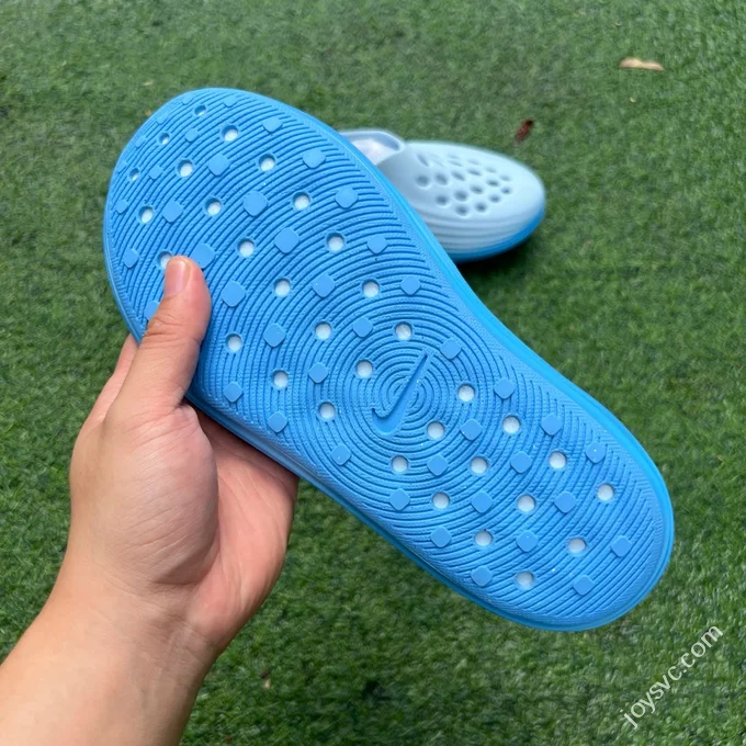 LW Pure Original Nike ReactX Rejuven8 White Blue Clogs HV5060-402