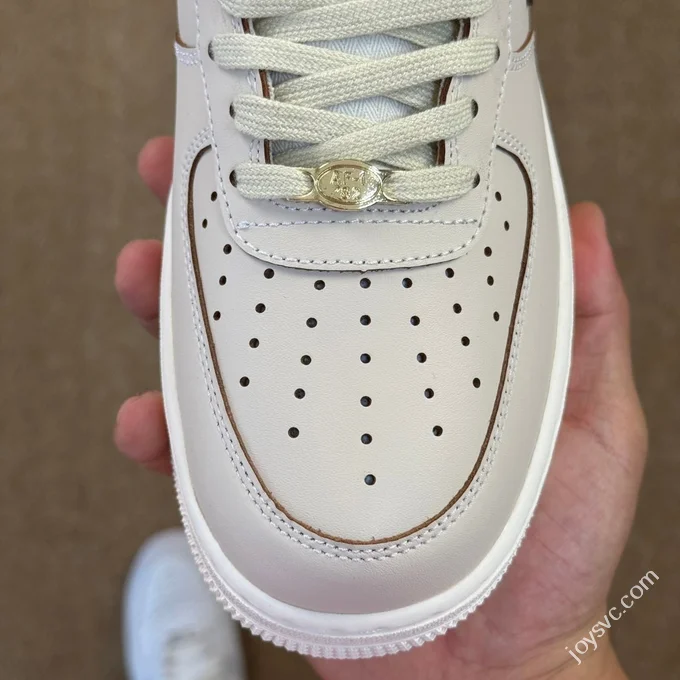 3A Pure Original Air Force 1 AF1 Light Beige Sneakers IB8865-221