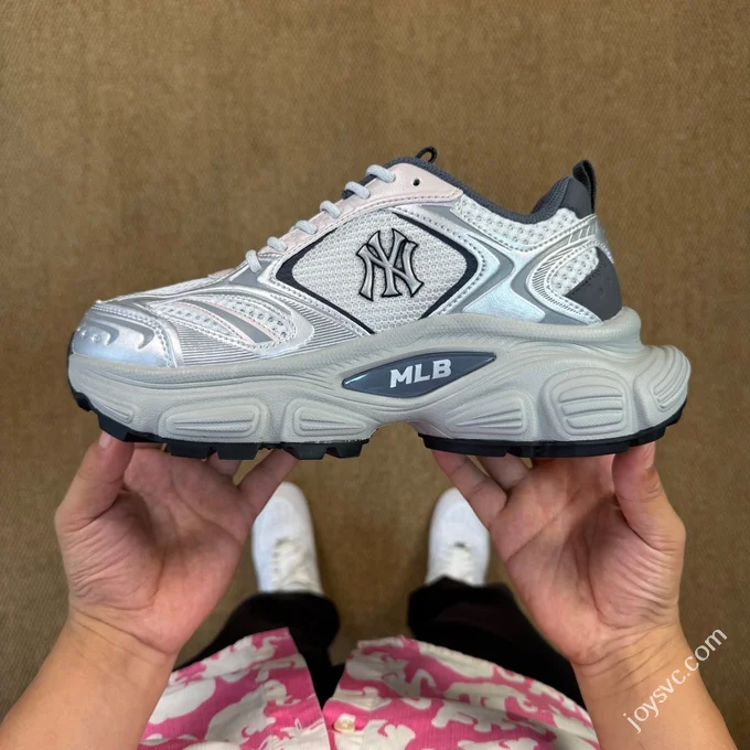 MLB Winner Chunky Cyber Dad Shoes White Blue
