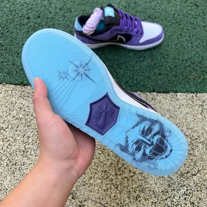 Pure Original Nike Dunk SB DUNK Purple Black White PRO Low Top HJ0513-500