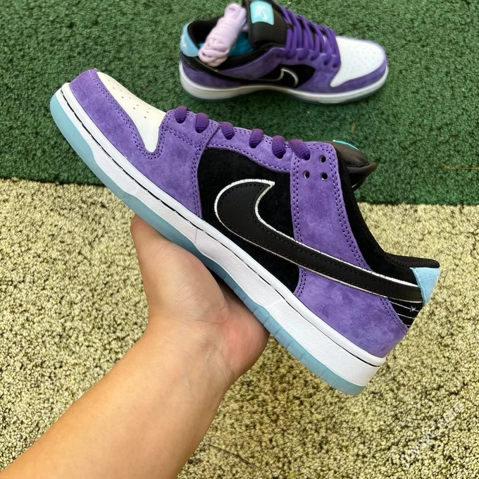 Pure Original Nike Dunk SB DUNK Purple Black White PRO Low Top HJ0513-500