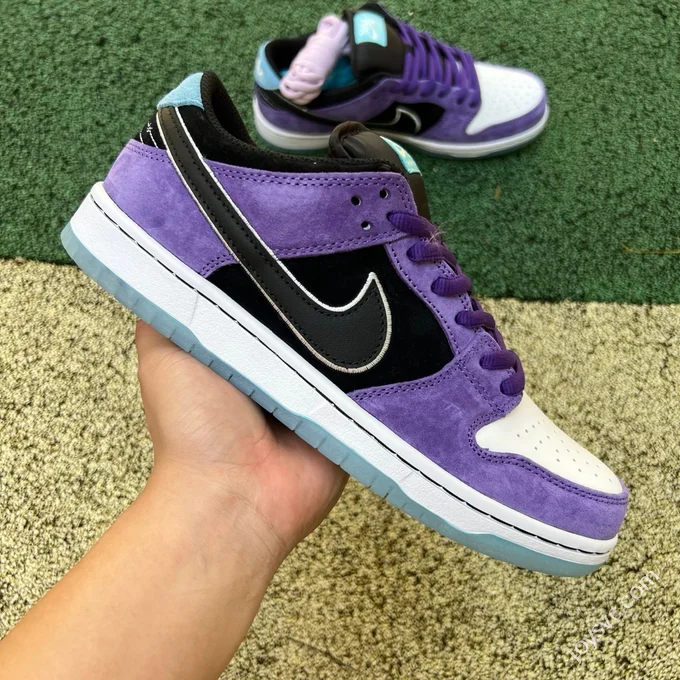 Pure Original Nike Dunk SB DUNK Purple Black White PRO Low Top HJ0513-500