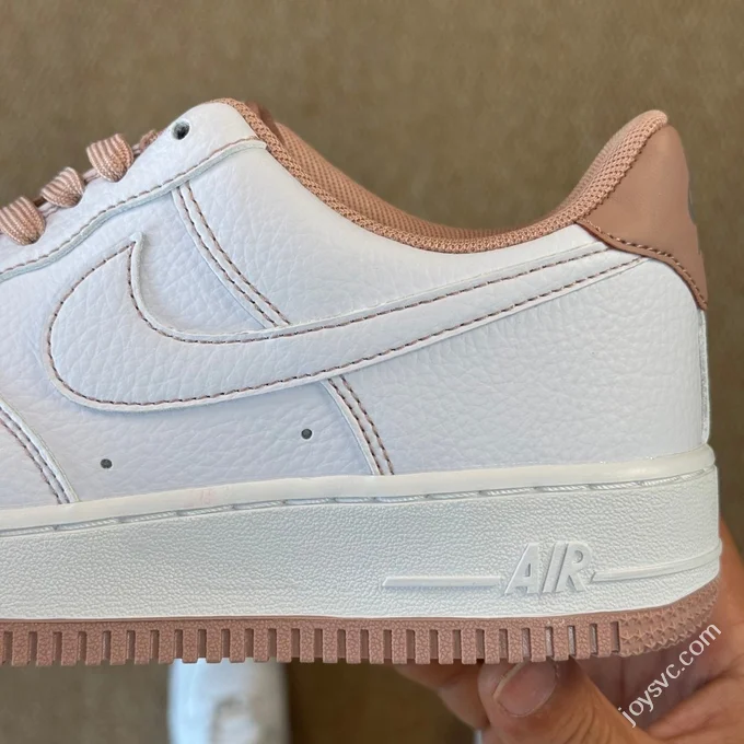 3A Pure Original Air Force 1 AF1 Small Hook White Pink Sneakers IB6543-100