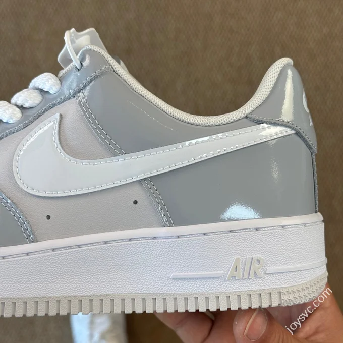 3A Pure Original Air Force 1 AF1 Grey Sneakers HV9405-001