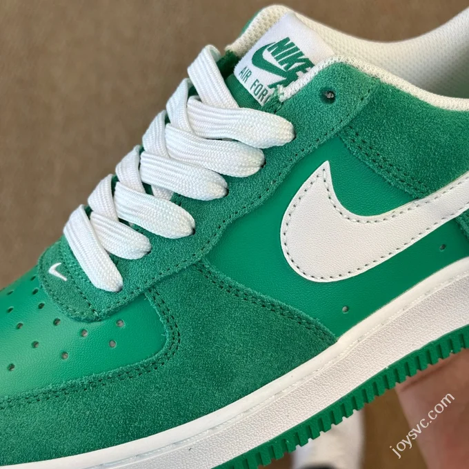 3A Pure Original Air Force 1 AF1 Suede Green White Sneakers IB6388-300