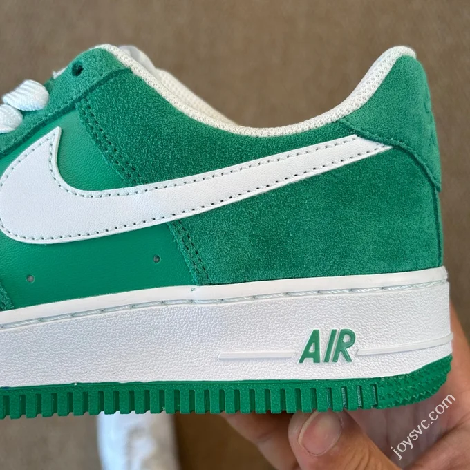3A Pure Original Air Force 1 AF1 Suede Green White Sneakers IB6388-300