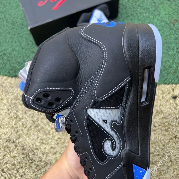 OG Pure Original Awake NY x Air Jordan 5 Black Blue DV4982-004