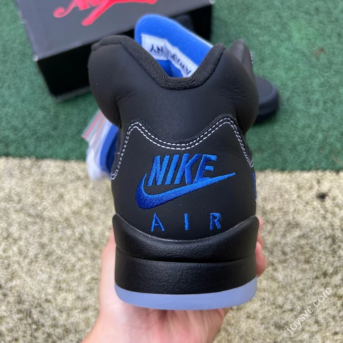 OG Pure Original Awake NY x Air Jordan 5 Black Blue DV4982-004