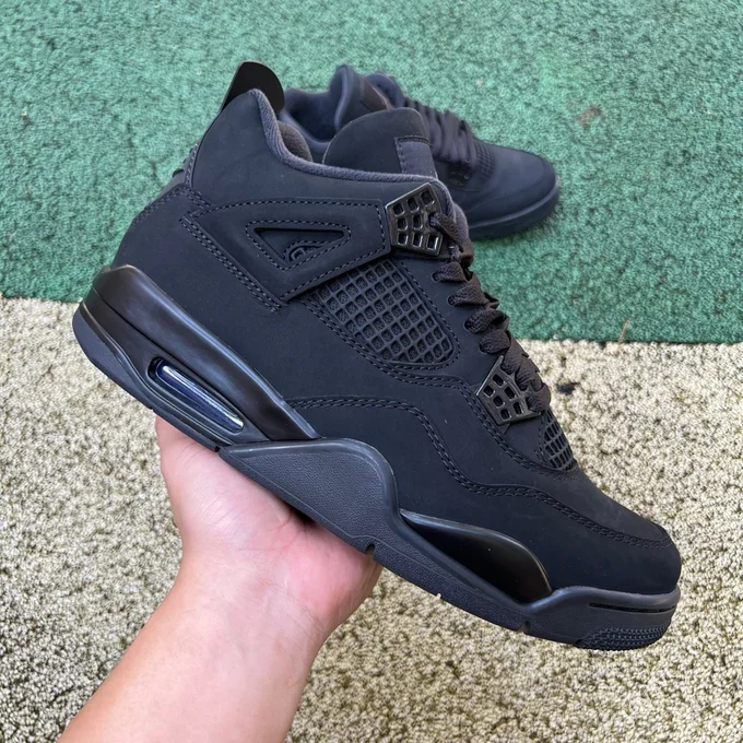 OG Pure Original AJ4 Black Cat 2025 FV5029-010