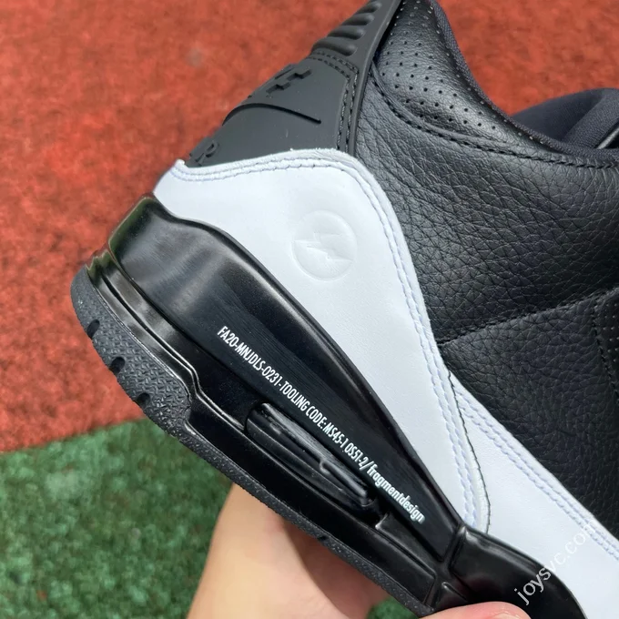 AJ3 Black White Lightning Fragment Collaboration DA3595-001