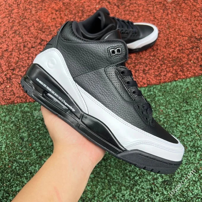 AJ3 Black White Lightning Fragment Collaboration DA3595-001