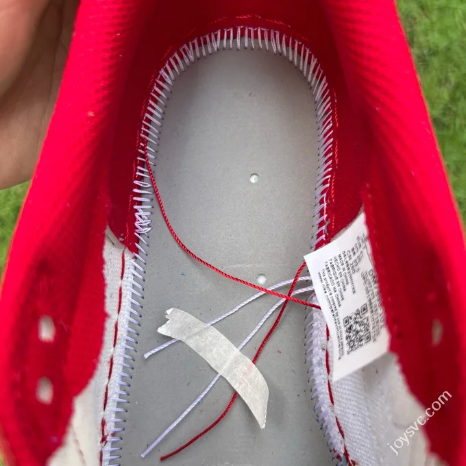 Pure Original AJ1 Travis Scott Low Top White Black Red DM7866-101