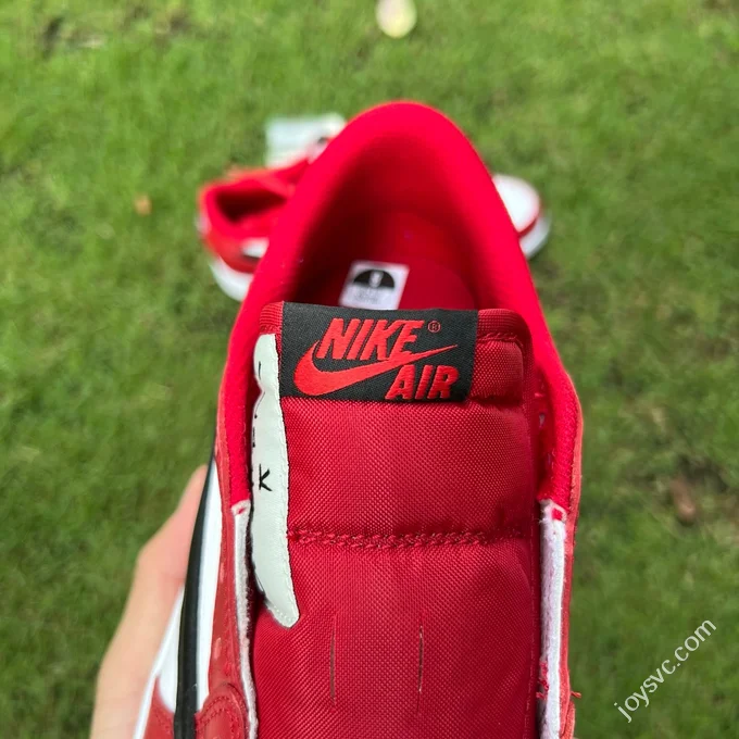 Pure Original AJ1 Travis Scott Low Top White Black Red DM7866-101