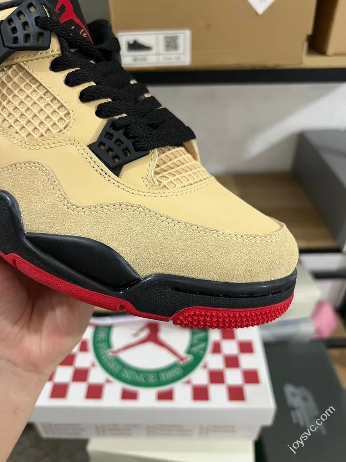 AJ4 Beige Yellow Black Red UNI BG IH2094-200