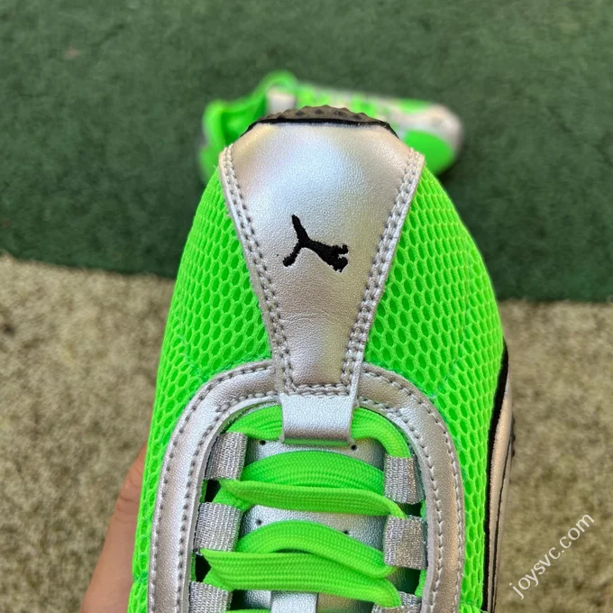 S2 Pure Original Puma H-Street Mesh Fluorescent Green Trainer Shoes 403692-01
