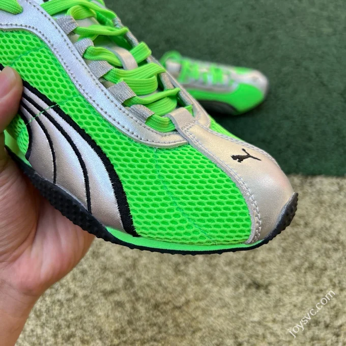 S2 Pure Original Puma H-Street Mesh Fluorescent Green Trainer Shoes 403692-01