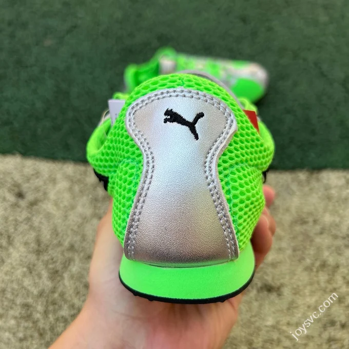 S2 Pure Original Puma H-Street Mesh Fluorescent Green Trainer Shoes 403692-01