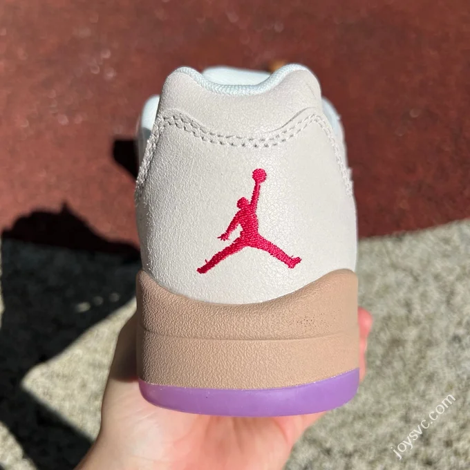 AJ5 Low Top Beige Brown Purple Red (GS) HJ5994-106