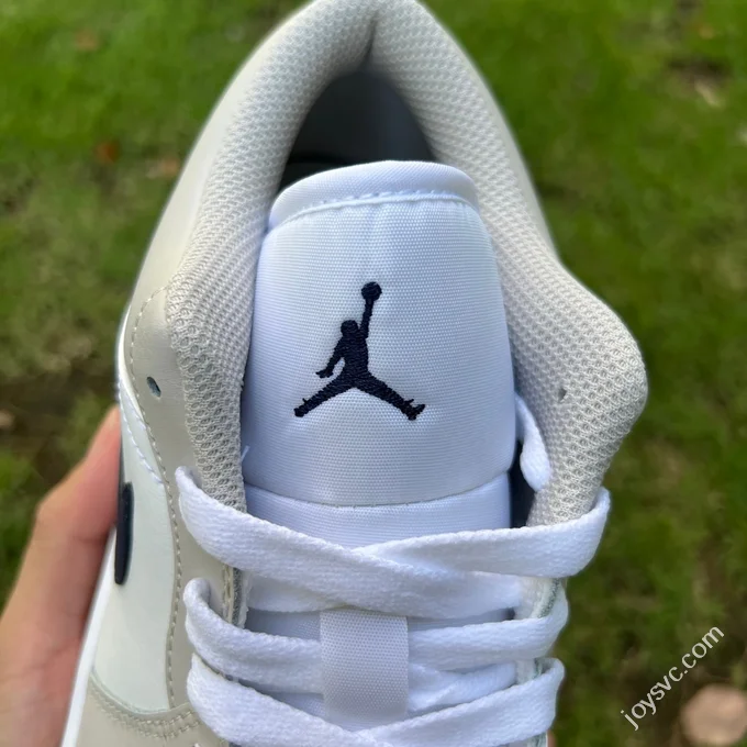Y Pure Original AJ1 Low White Grey Blue 553558-146
