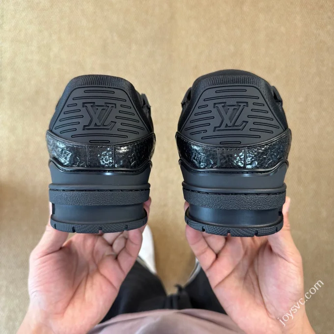 LV Black Samurai Patent Leather Meteor LOUIS VUITTON Trainer