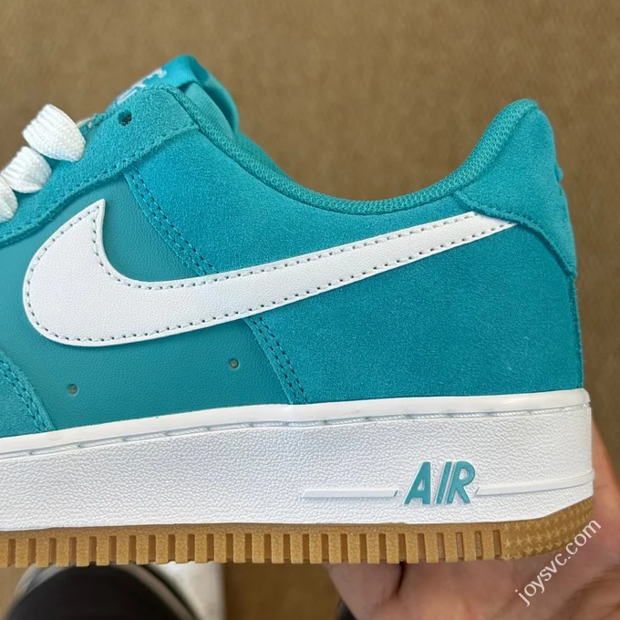 3A Pure Original Air Force 1 AF1 White Blue Tail Sneakers IB7167-10