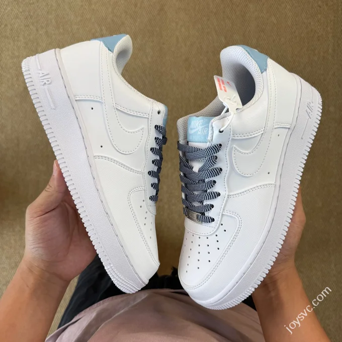 3A Pure Original Air Force 1 AF1 Suede Blue White Tiffany Blue IB6388-301
