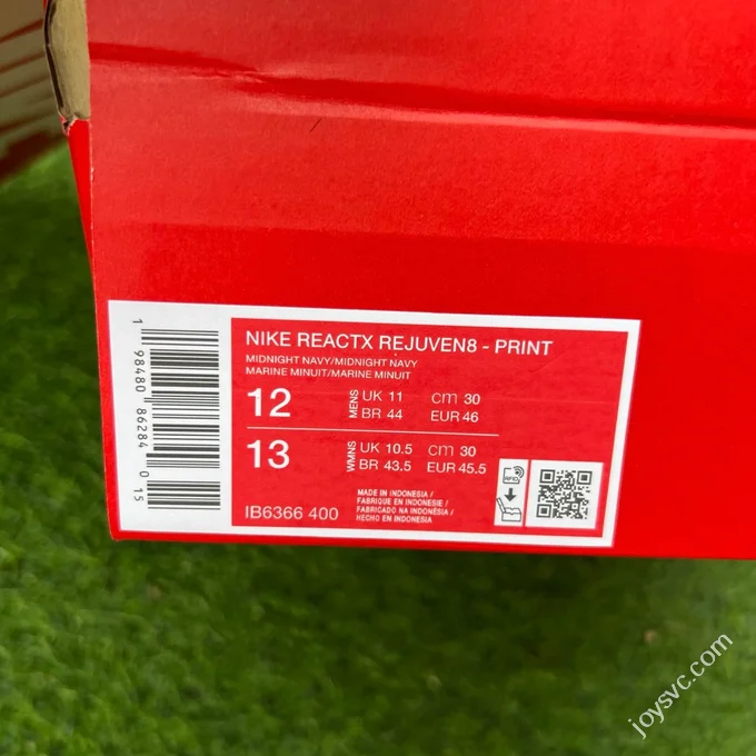 LW Pure Original Nike ReactX Rejuven8 Grey Blue Clogs IB6366-400