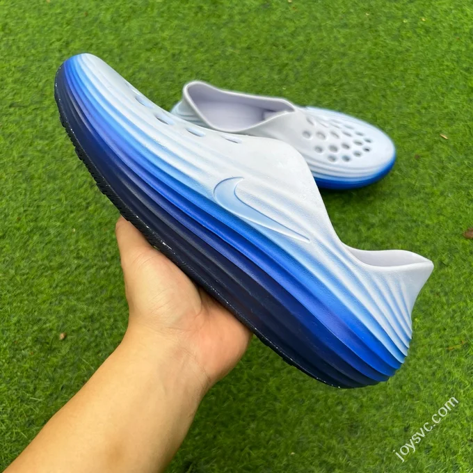 LW Pure Original Nike ReactX Rejuven8 Grey Blue Clogs IB6366-400