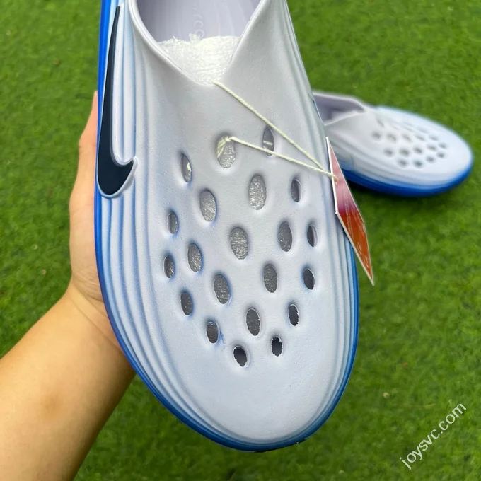 LW Pure Original Nike ReactX Rejuven8 Grey Blue Clogs IB6366-400