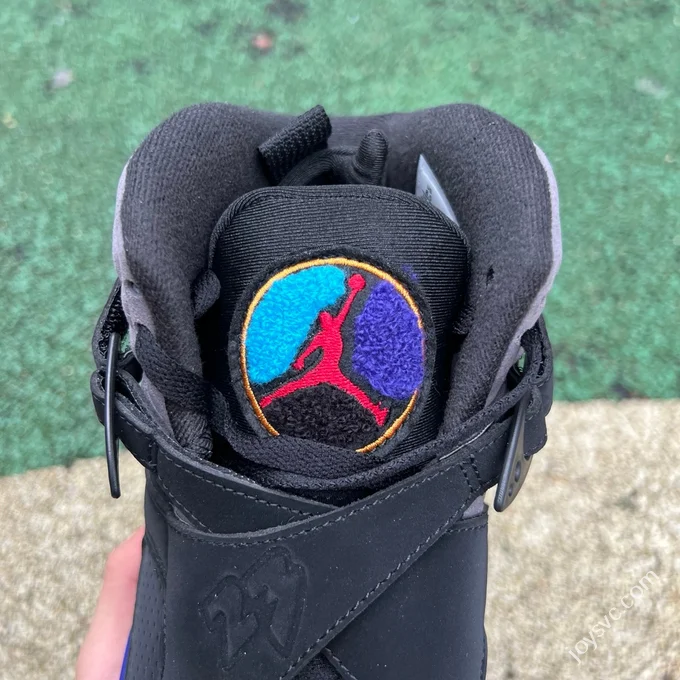 Pure Original AJ8 Black Purple 