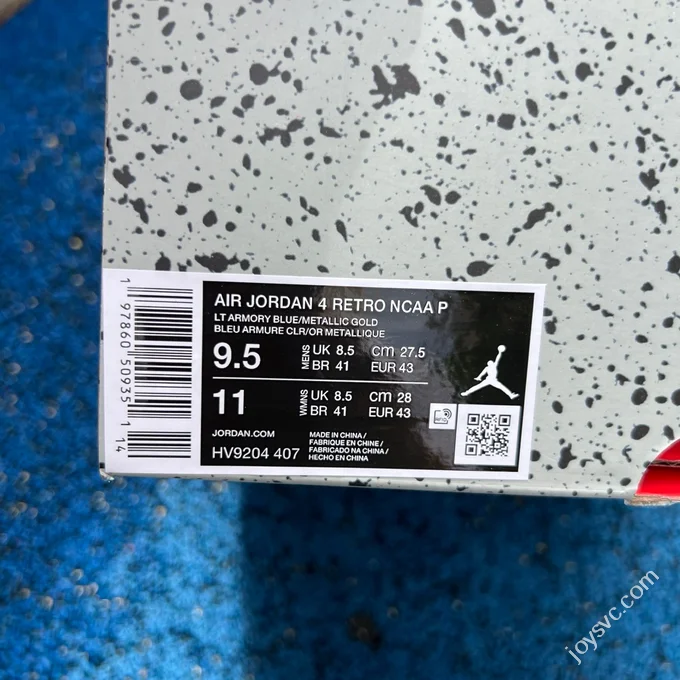 GX Pure Original AJ4 UN Collaboration Blue HV9204-407