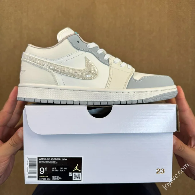 DT Pure Original AJ1 Low Top Grey Coconut IH7323-100