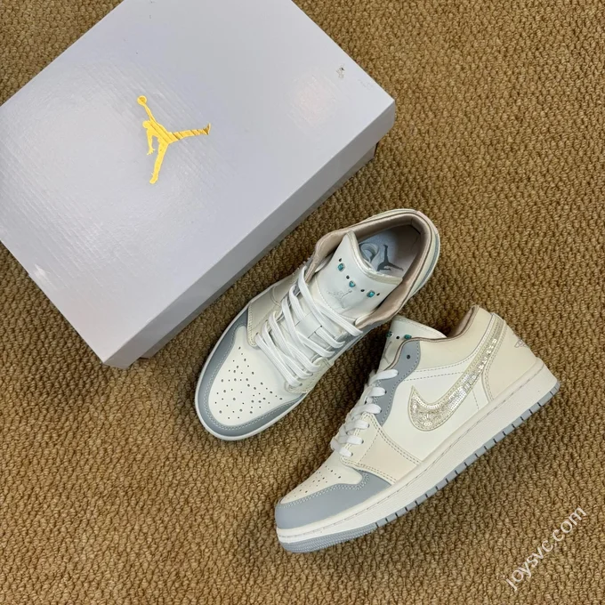 DT Pure Original AJ1 Low Top Grey Coconut IH7323-100