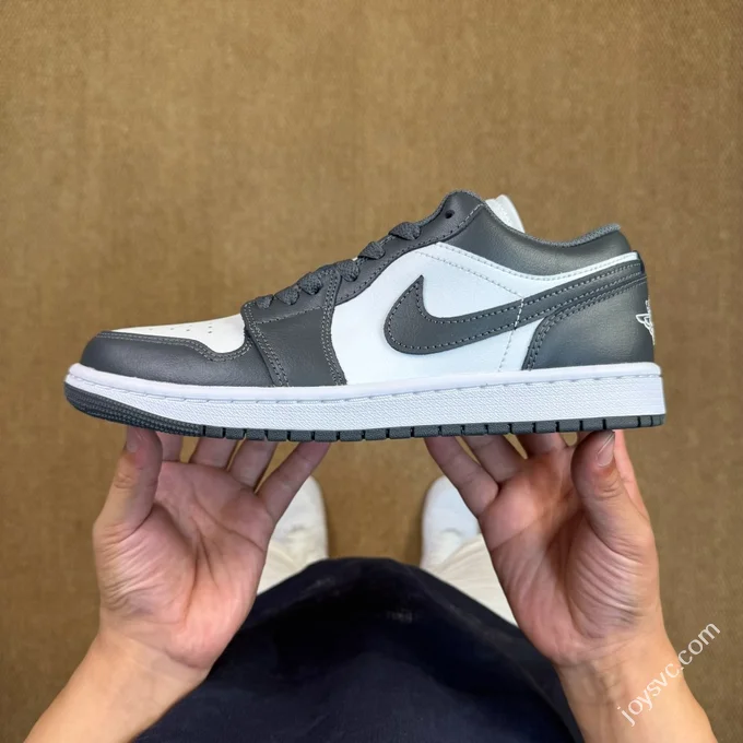 DT Pure Original AJ1 Low Top Grey White 553558-044