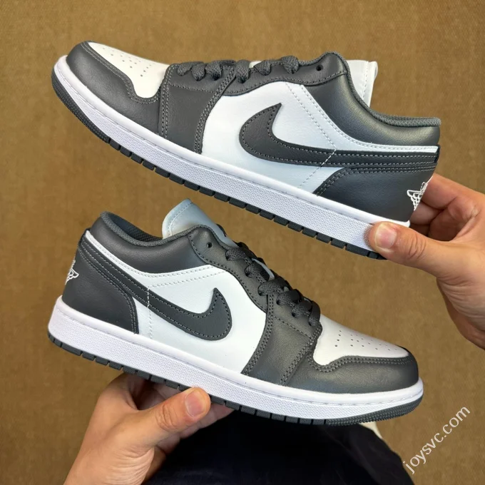 DT Pure Original AJ1 Low Top Grey White 553558-044