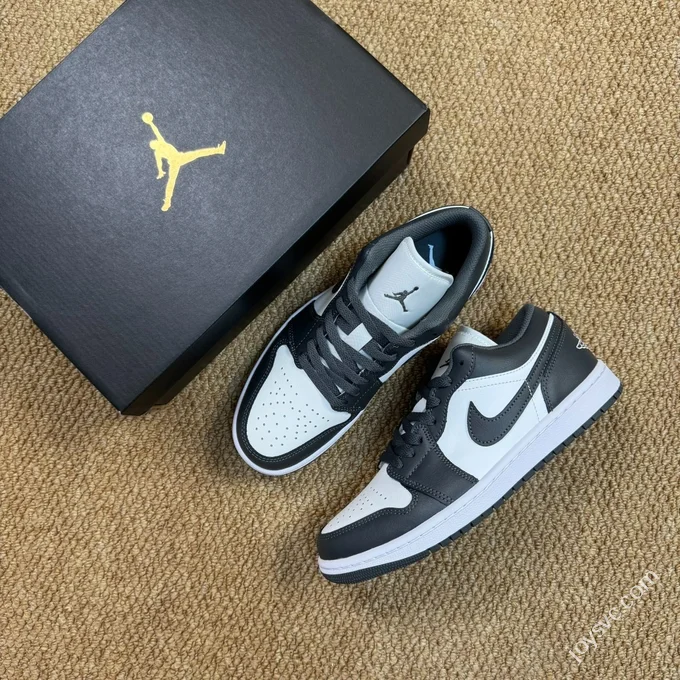 DT Pure Original AJ1 Low Top Grey White 553558-044
