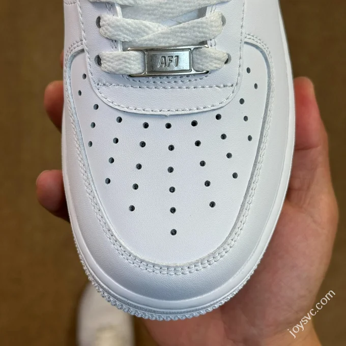 3A Pure Original Air Force 1 AF1 White Light Purple Hook Sneakers FJ4146-117