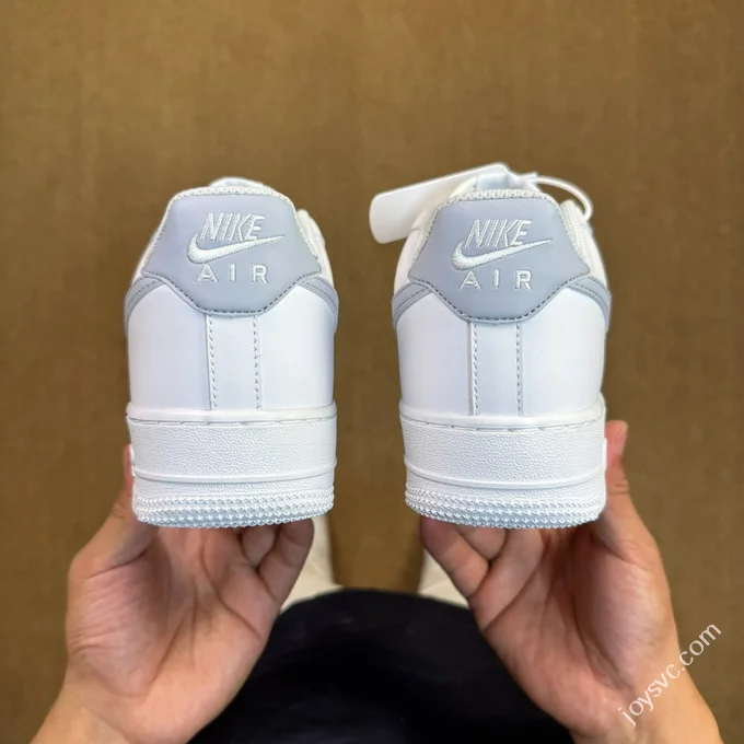 3A Pure Original Air Force 1 AF1 White Light Purple Hook Sneakers FJ4146-117
